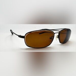Mosley Tribes Brown Pilot Metal Sunglasses Frames Only